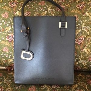 Delvaux chocolate Mercury bag